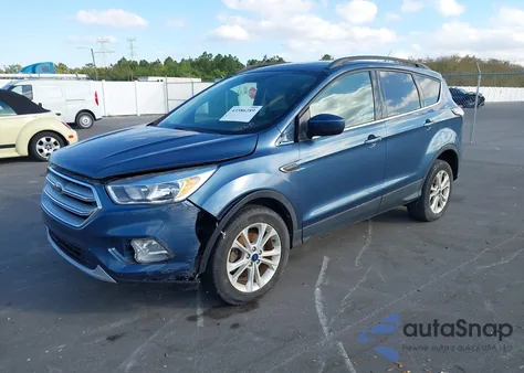 2018 Ford Escape Se из США, поврежденный, VIN 1FMCU0GD5JUC49393